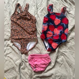Baby girl swimsuits 12-24month